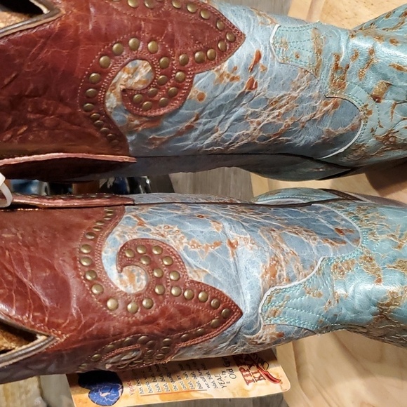 ♥️ NWOB OLD GRINGO STUD BOOTS - Picture 3 of 15